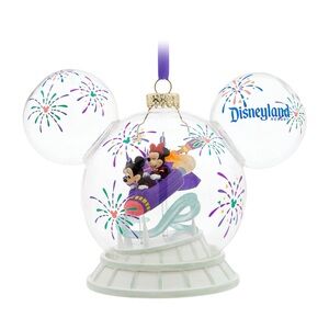 Disneyland Resort Ornament with Fireworks and Characters